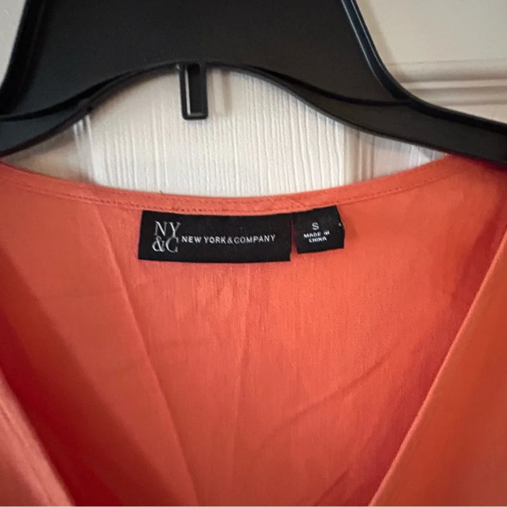 NWOT NY & Co Linen-Blend Shift Dress - Picture 4 of 5